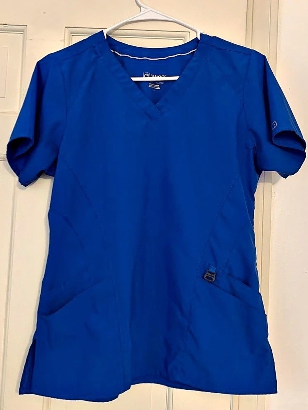WonderWink W123 Royal Blue Scrub Set Size Small Like New.